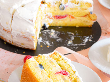 Vaniljevo sadna torta