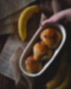 Bananine bombetke s čokolado