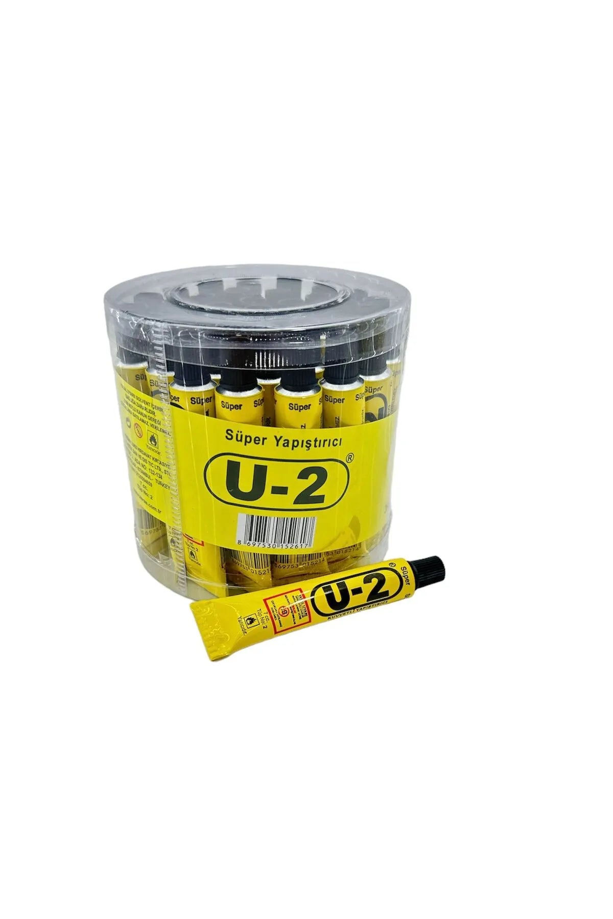 (36 ADET) U-2 Süper Sıvı Yapıştırıcı 7cc.