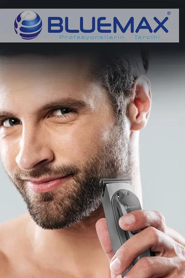Küçük resim: Bluemax KP-692 Saç Sakal Vücut Tek Başlıklı Islak Kuru Tıraş Makinesi