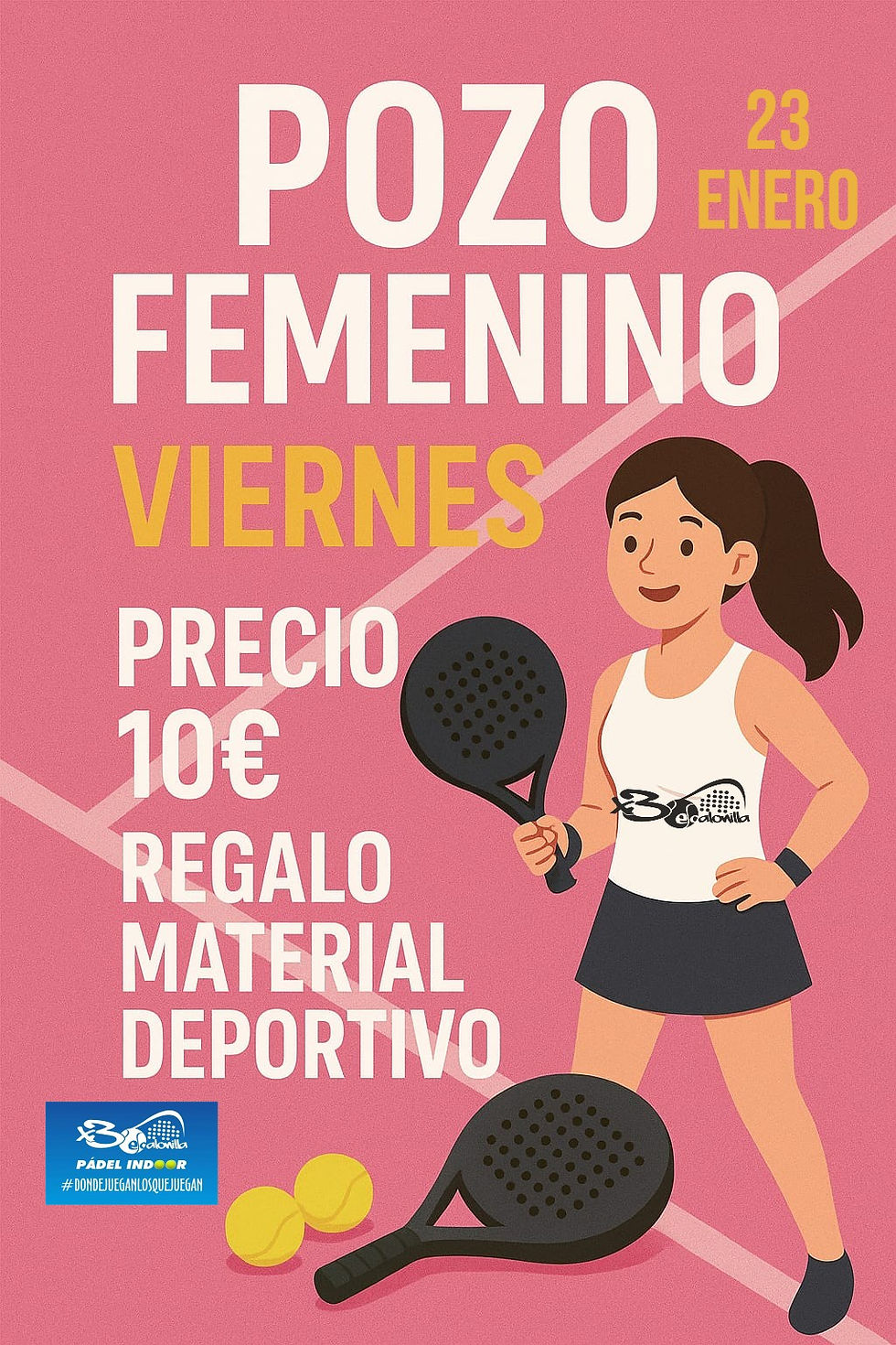 torneo femenino x3 escalonilla