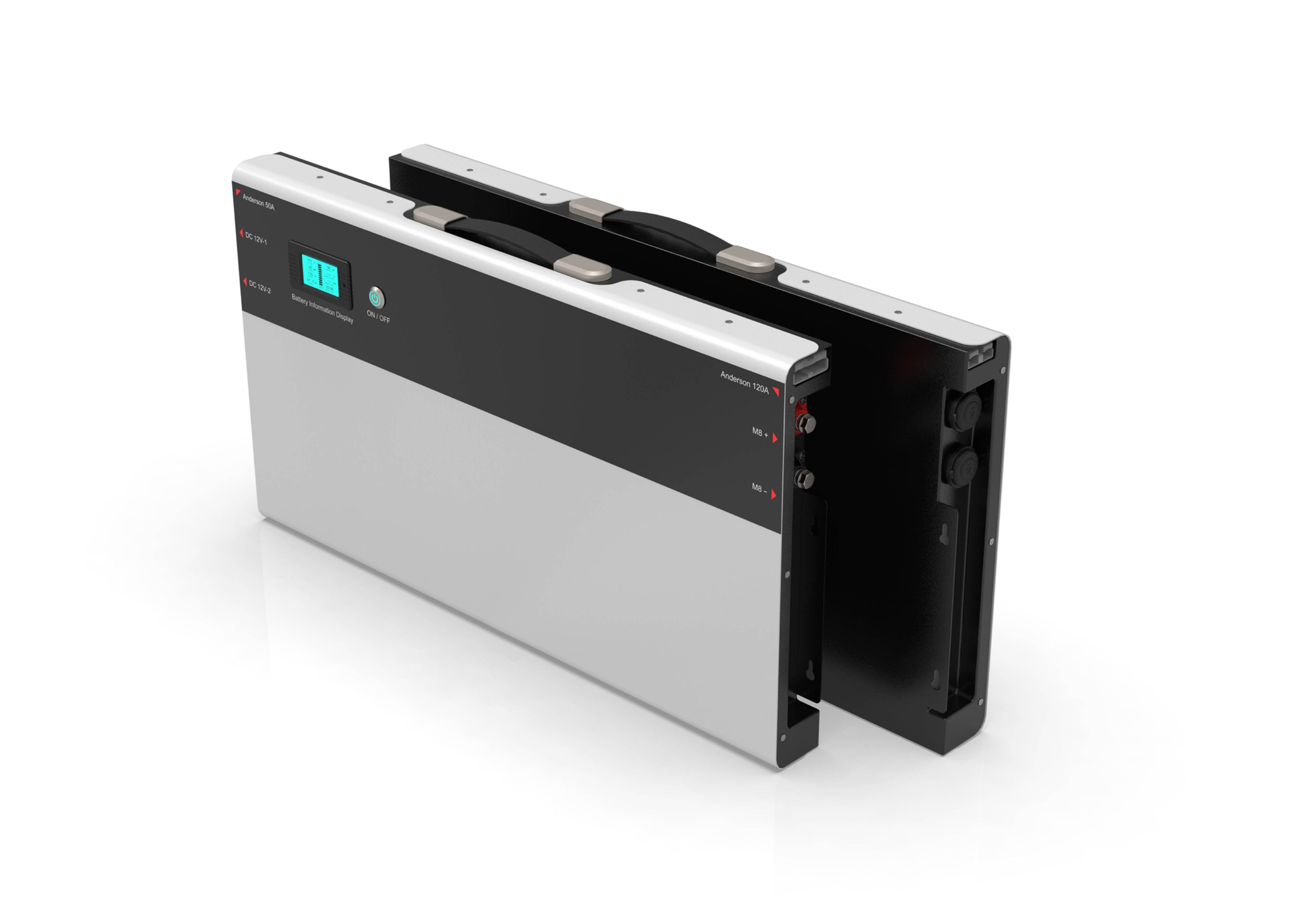 100ah 12V Ultra Slimline Lithium iron Battery LiFePO4