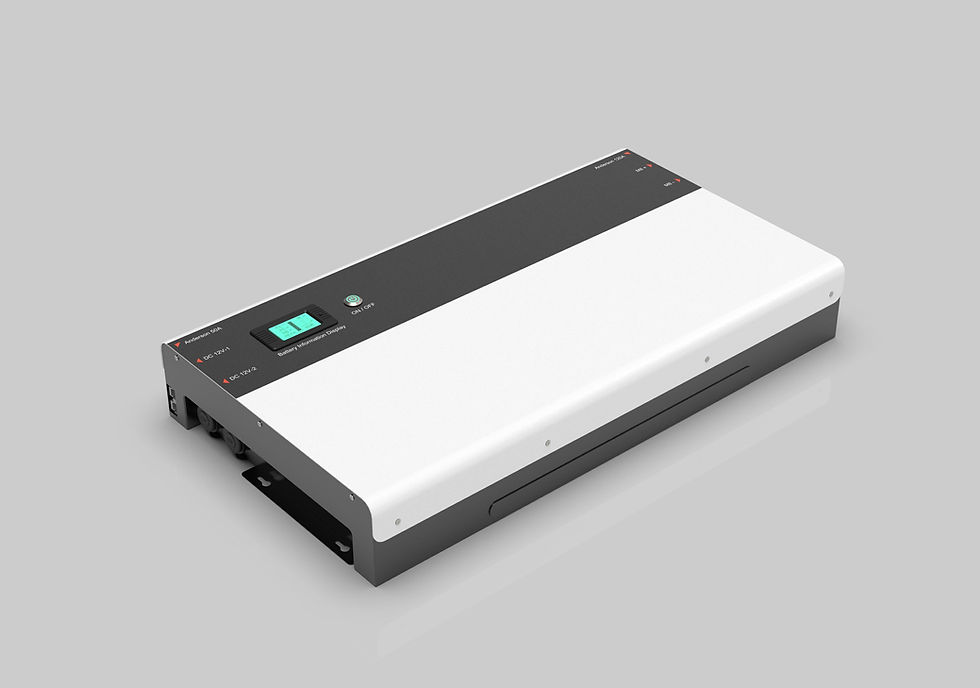 Thumbnail: 100ah 12V Ultra Slimline Lithium iron Battery LiFePO4 