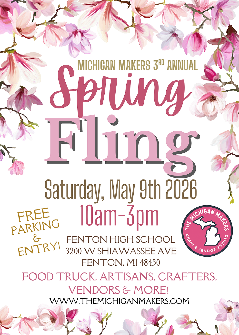 Michigan Makers 3rd Annual Spring Fling