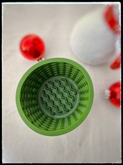 Kerst Likpot in siliconen- Large