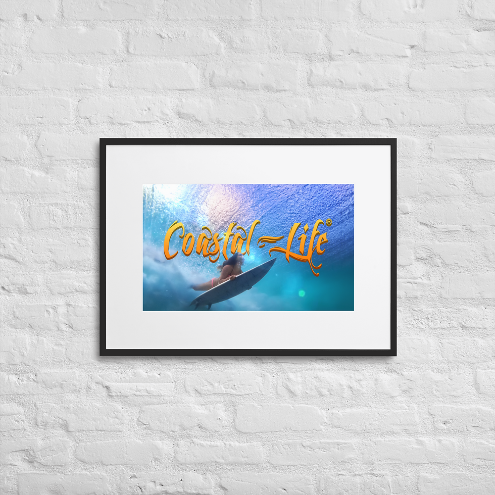 Thumbnail: Poster - Coastal Life Surf
