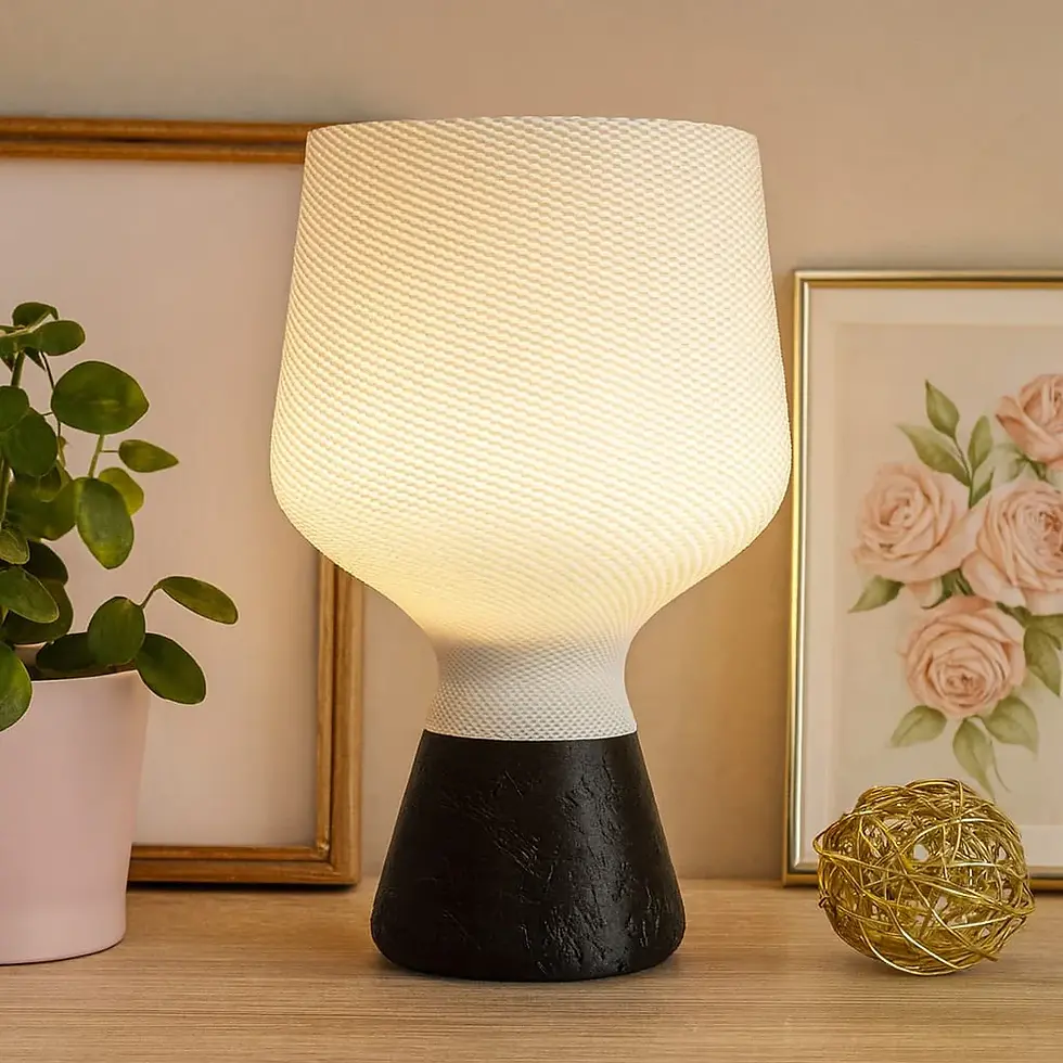 Thumbnail: 3D geprinte Summer Glow tafellamp