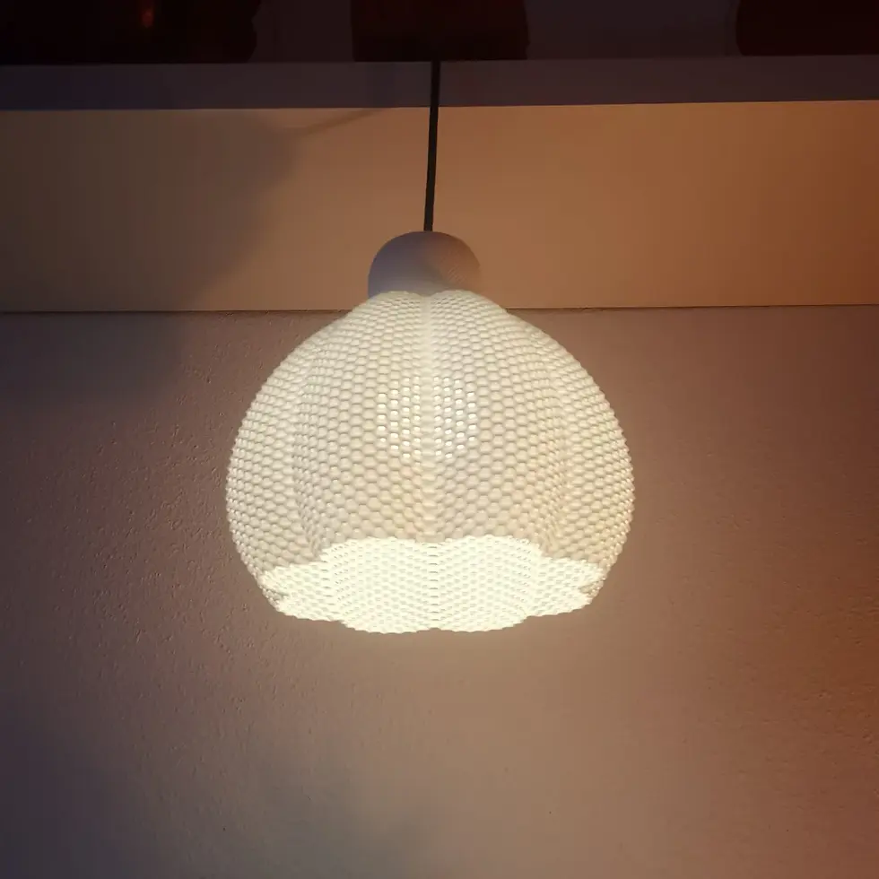 Thumbnail: 3D geprinte Celeste Light hanglamp