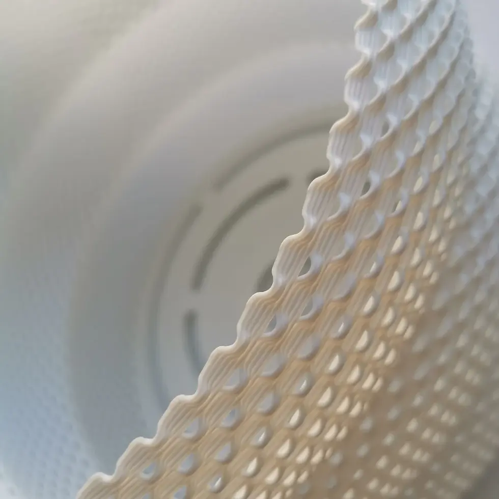 Thumbnail: 3D geprinte Luminous Hive hanglamp