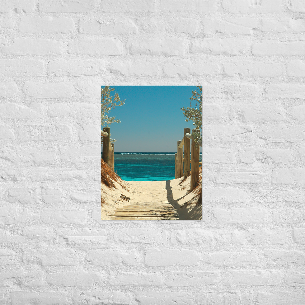 Thumbnail: Coastal Life® Strandposter in hoogwaardige kwaliteit