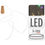 Thumbnail: S.I.A. Flessenstop Lichtsnoer met 8 Multicolor LED Lampjes IP44
