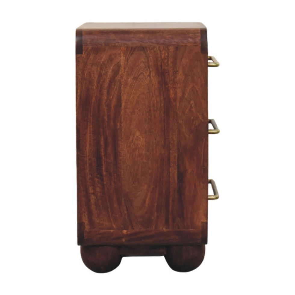 Thumbnail: 3-Drawer Rounded Chest