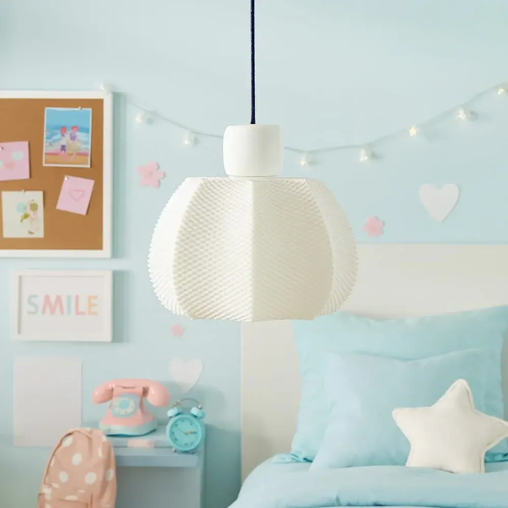 3D geprinte Aurora Veil hanglamp