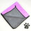 Thumbnail: Personalised Signature Microfibre Dog Towel Purple
