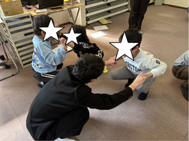 メンタルヘルスケアで軽運動を行いました
