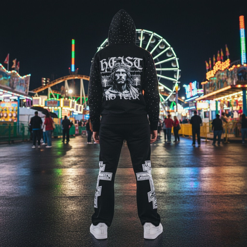 NO FEAR HOODIE SWEAT SUIT 