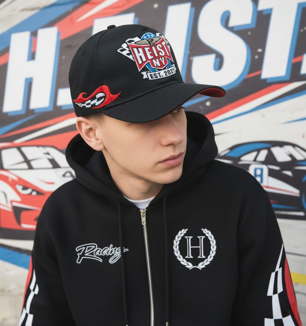 H.E.I.S.T RACING TRUCKER HAT 