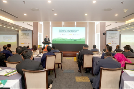 Fresh off the press: Workshop on Sustainability and Climate-related Financial Disclosures