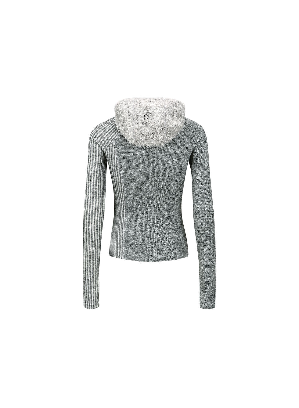 Thumbnail: Essential Tight Ribbed Combination Hoodie