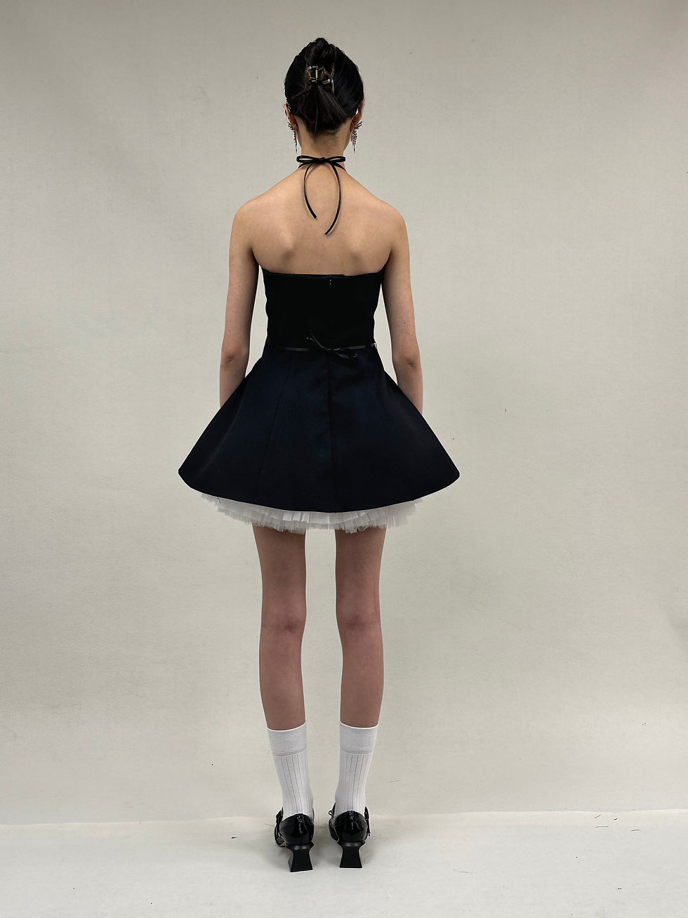 Thumbnail: Shushu/Tong Two-piece Strapless Puffy Dress