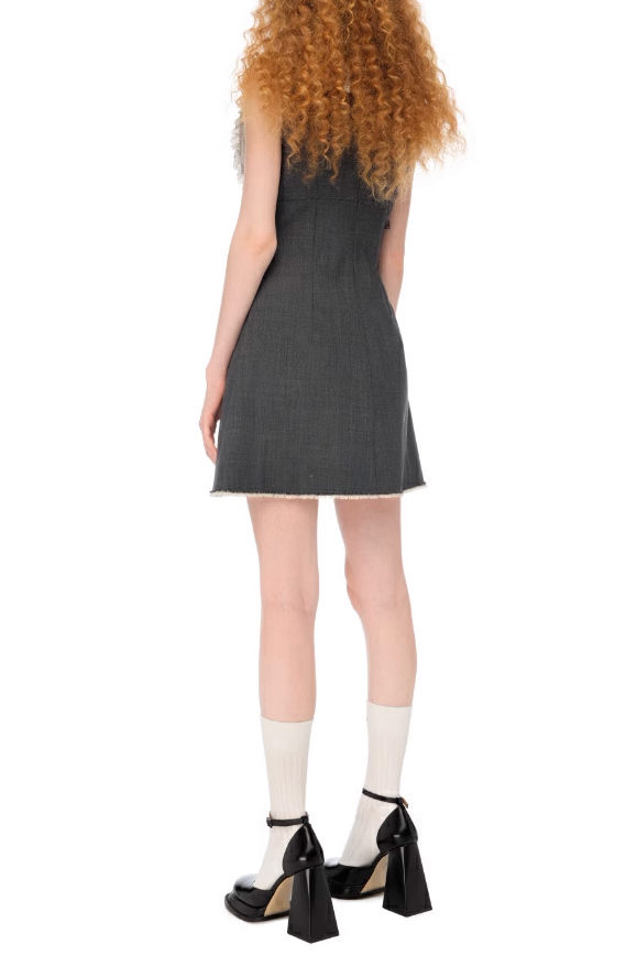 Thumbnail: Round Neck Sleeveless Dress