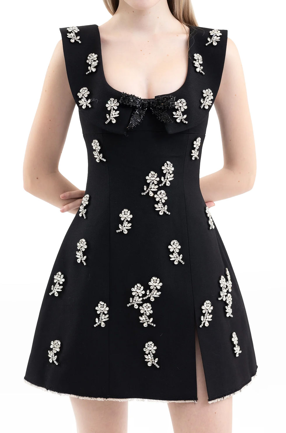 Thumbnail: Round Neck Sleeveless Dress