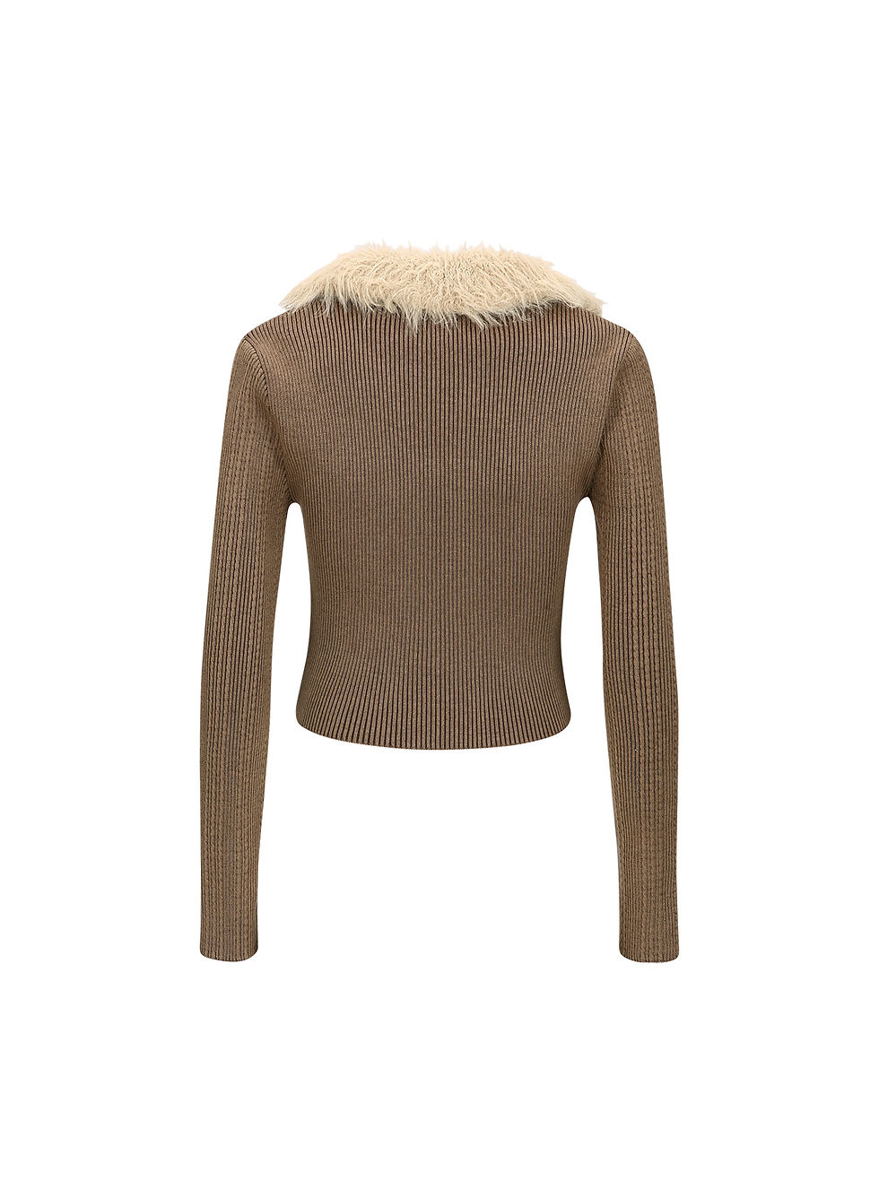 Thumbnail: Lace-up Knit Cardigan