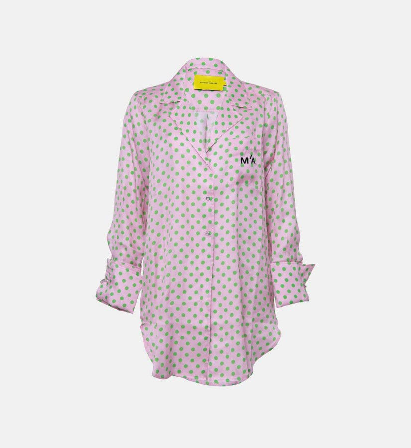 Embroidered Pyjama Blouse