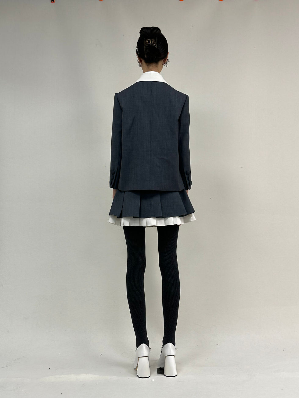 Thumbnail: Shushu/Tong Ruffled Bib Jacket
