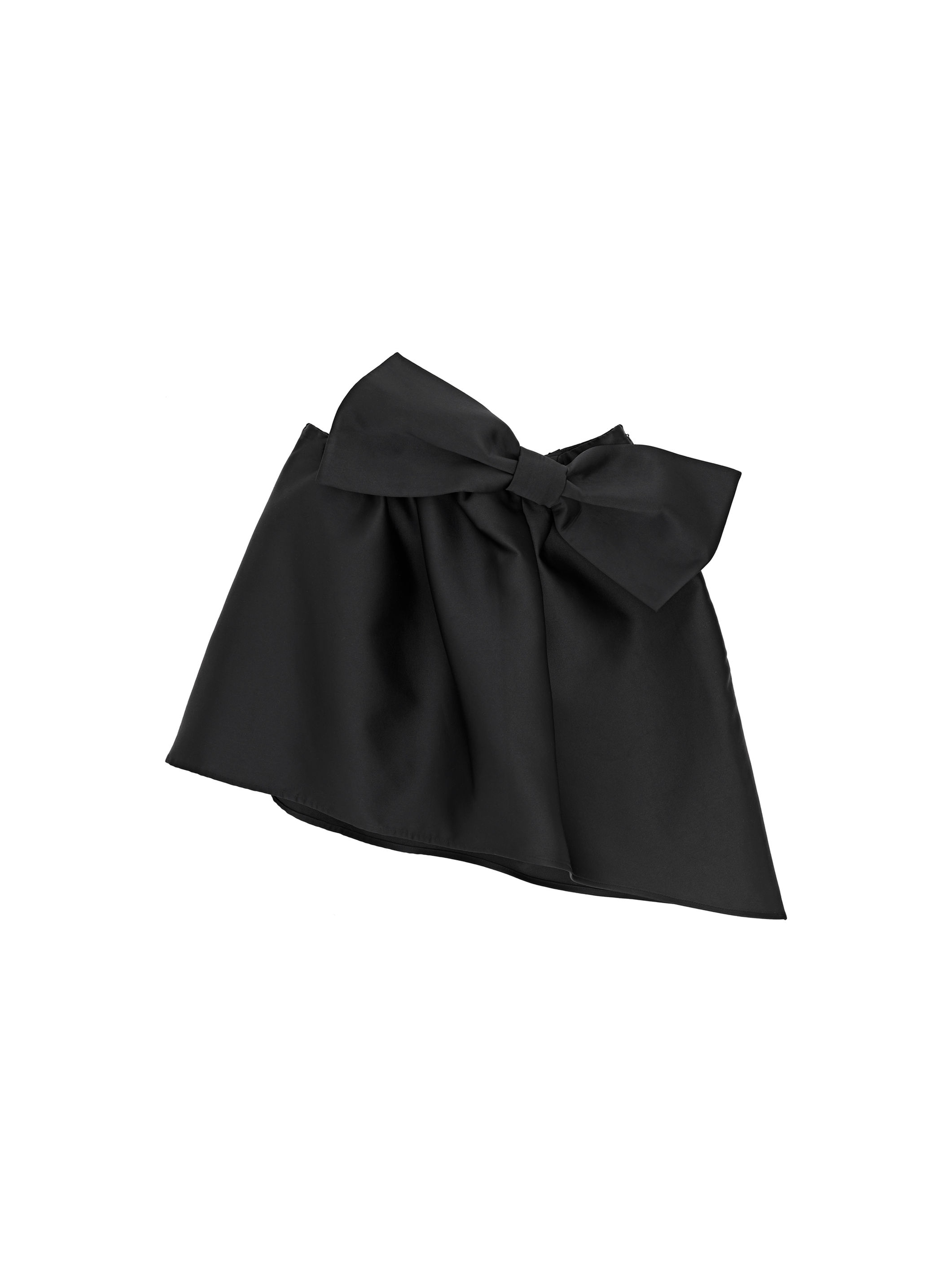 Asymmetric Bow Skirt