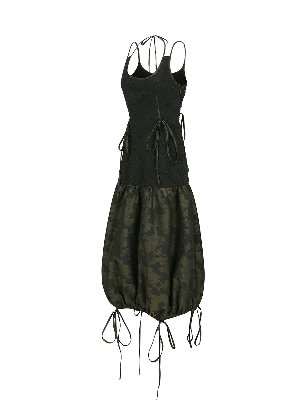 Thumbnail: Camouflage Parachute Balloon Dress