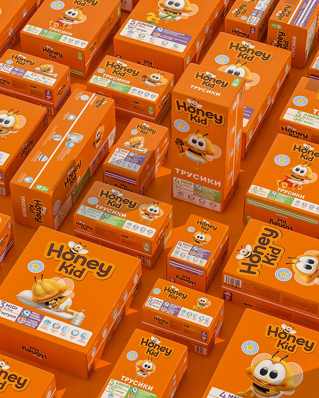 【for HoneyBABY様 】オーダー品 Honey Kid diapers | tibidohdesign