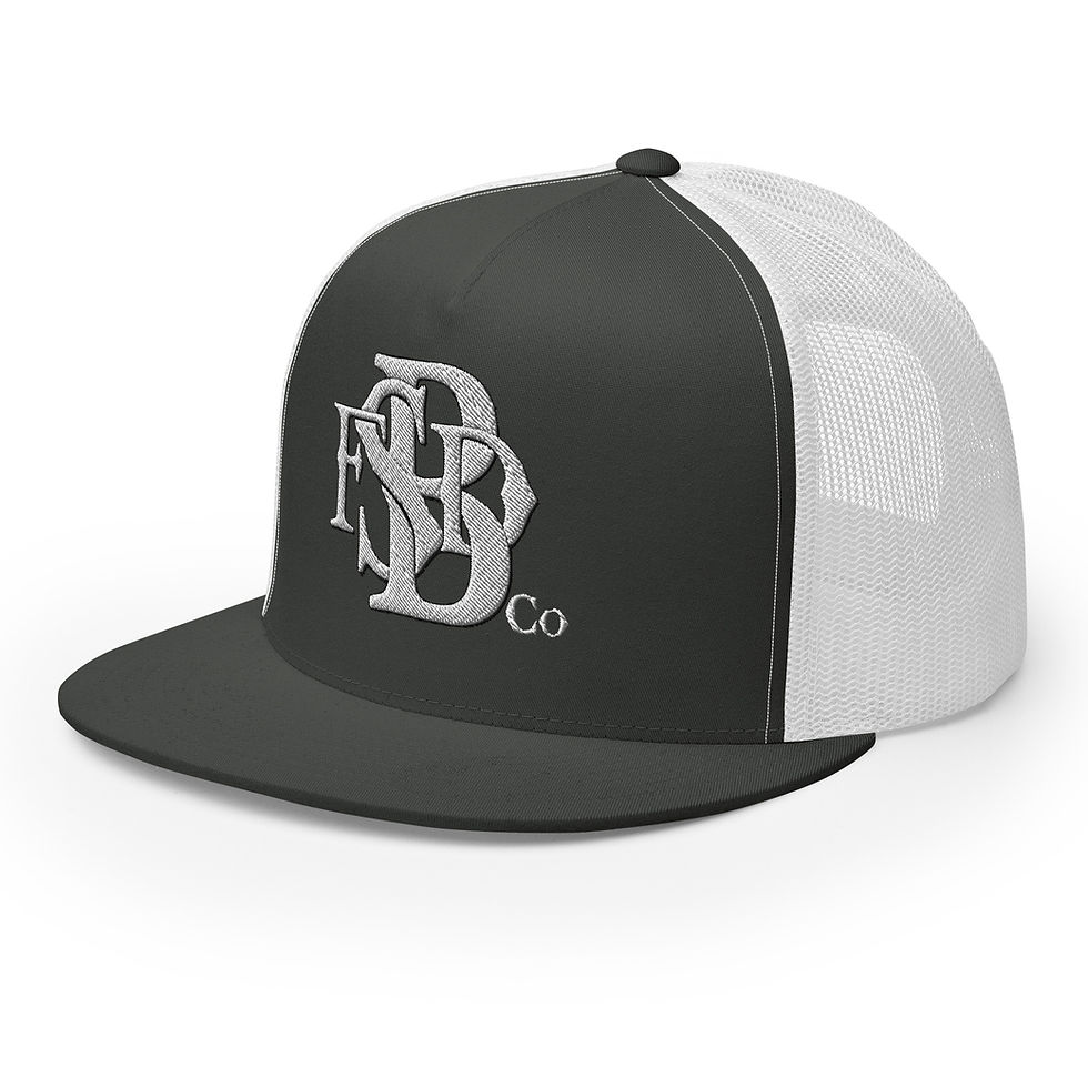 Thumbnail: White Scramble Trucker Cap