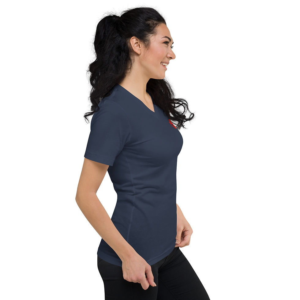 Thumbnail: SBCoFD Scramble Unisex Short Sleeve V-Neck T-Shirt