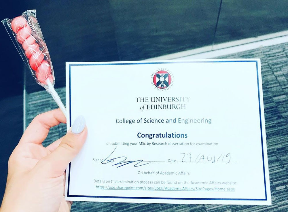 Motivation to complete dissertation picture