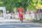 Runner 373 competing in the New Haven Road Race.