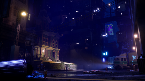 Victorian in Cyber Slums | CG Pro