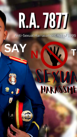 PNPA SUPPORTS RA 7877 (Anti- Sexual Harassment Act)