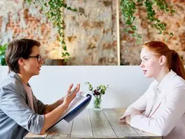 interview taking place