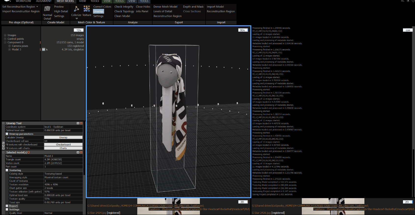 HeadScarf Reality Capture