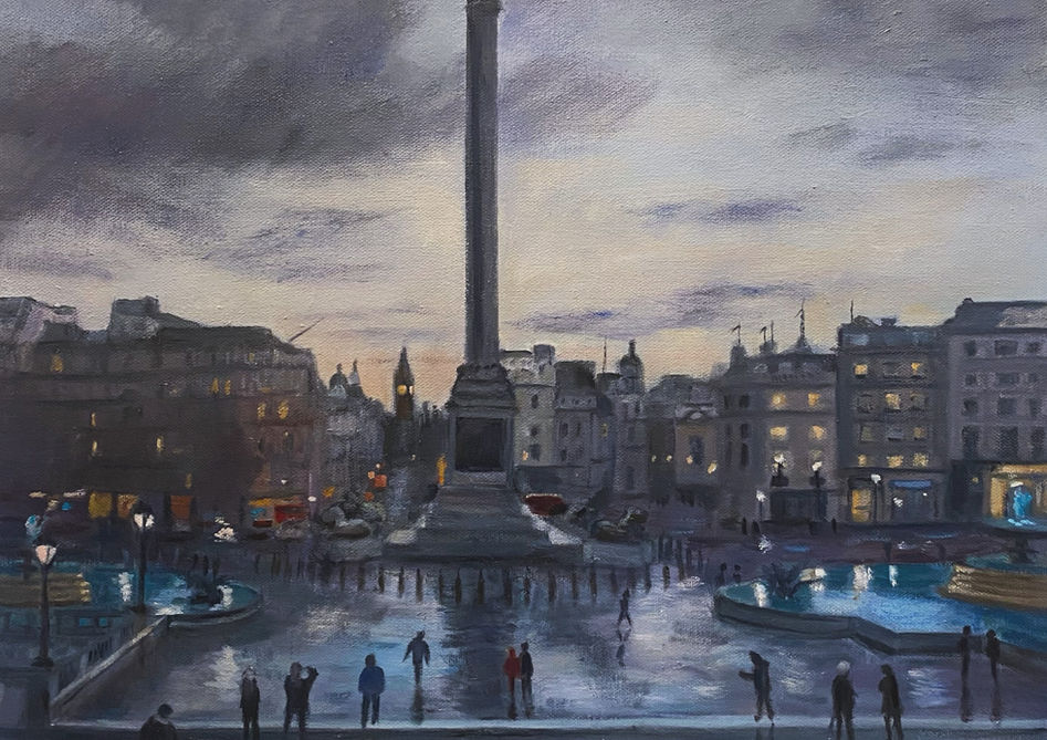 www.karin_perrin_art_a
fter_the_Rain_Trafalgar_Square -