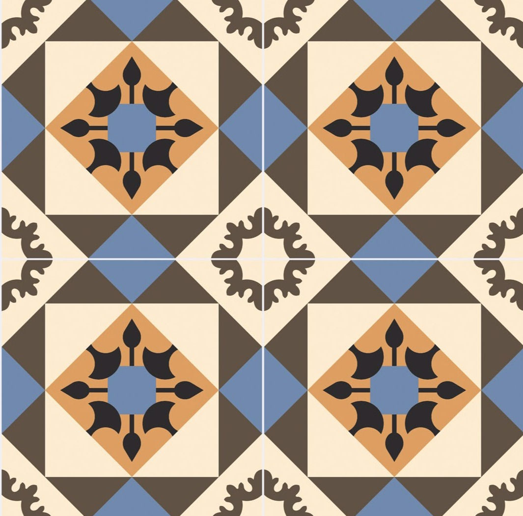 MOROCCAN / 300MM x 300MM / VITRIFIED / GVT / PGVT / IMPORT