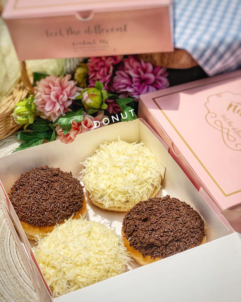 donut coklat nutaste cake