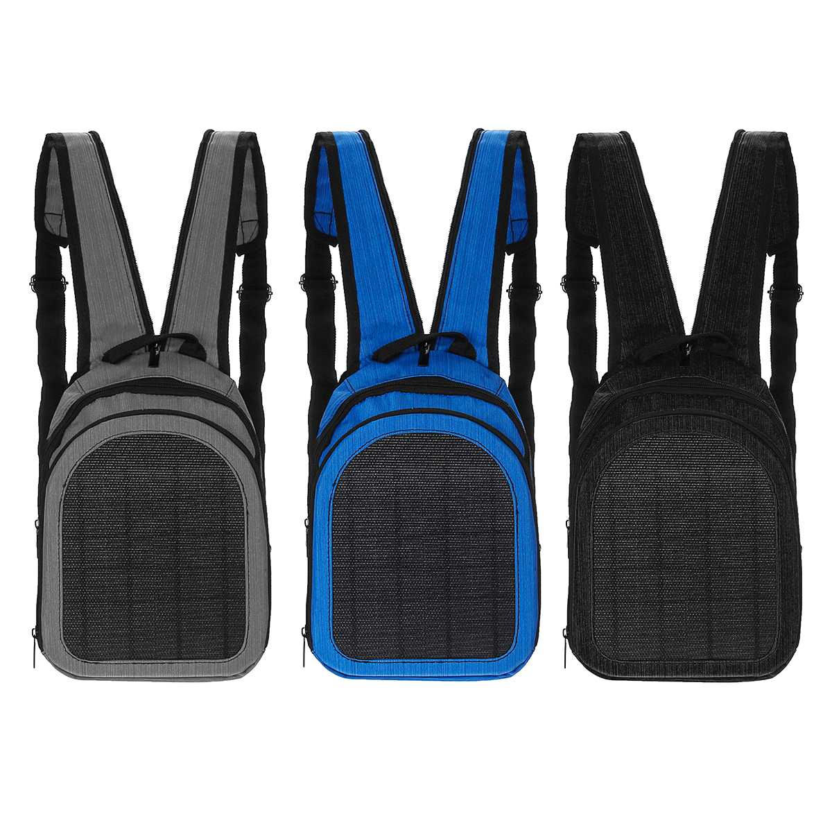 5W 5V Waterproof Flexible Solar Panel Backpacks