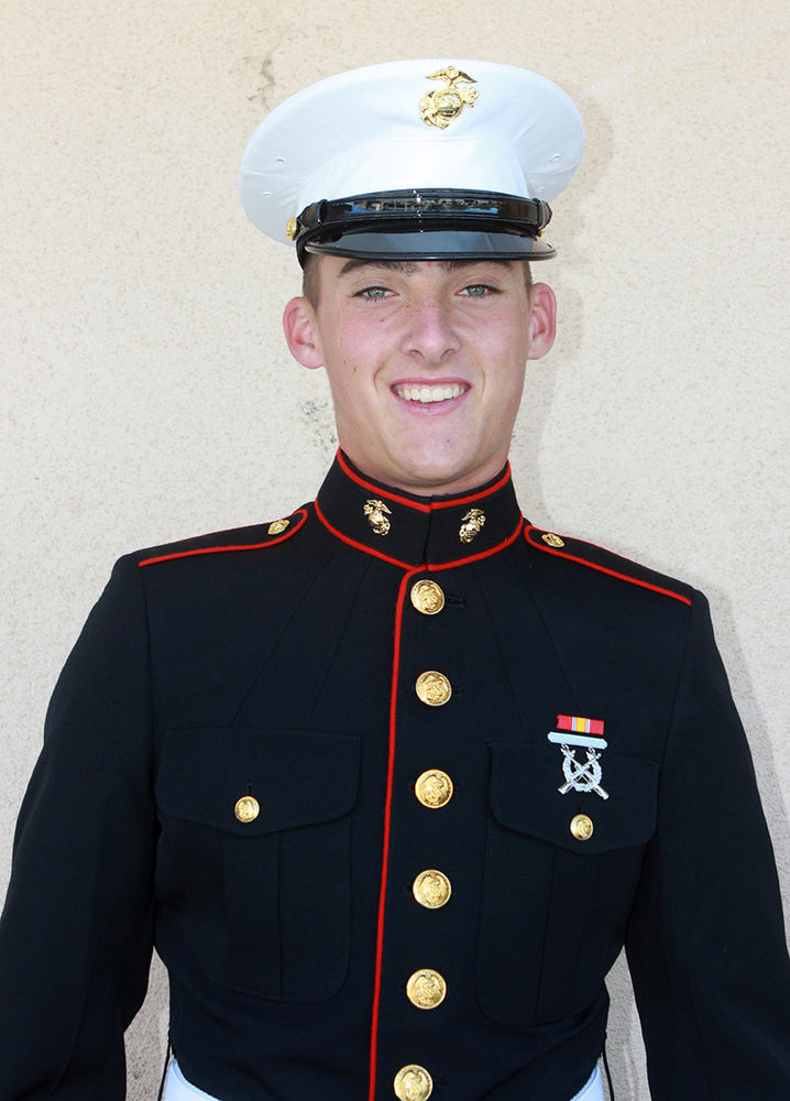 Greyhound Alum Graduates from U.S. Marine Boot Camp