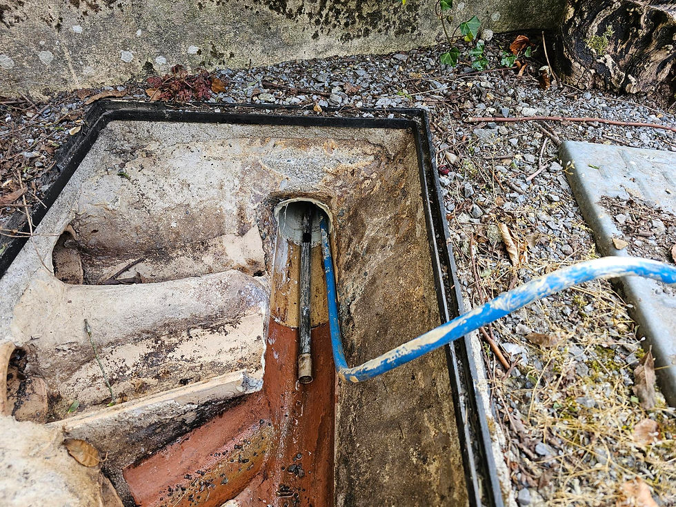 County Water Services drain servicing