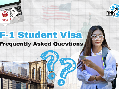 F-1 Student Visa: Frequently Asked Questions