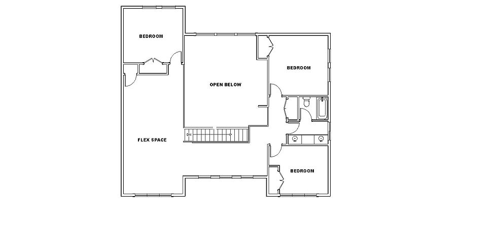 upper floor plan