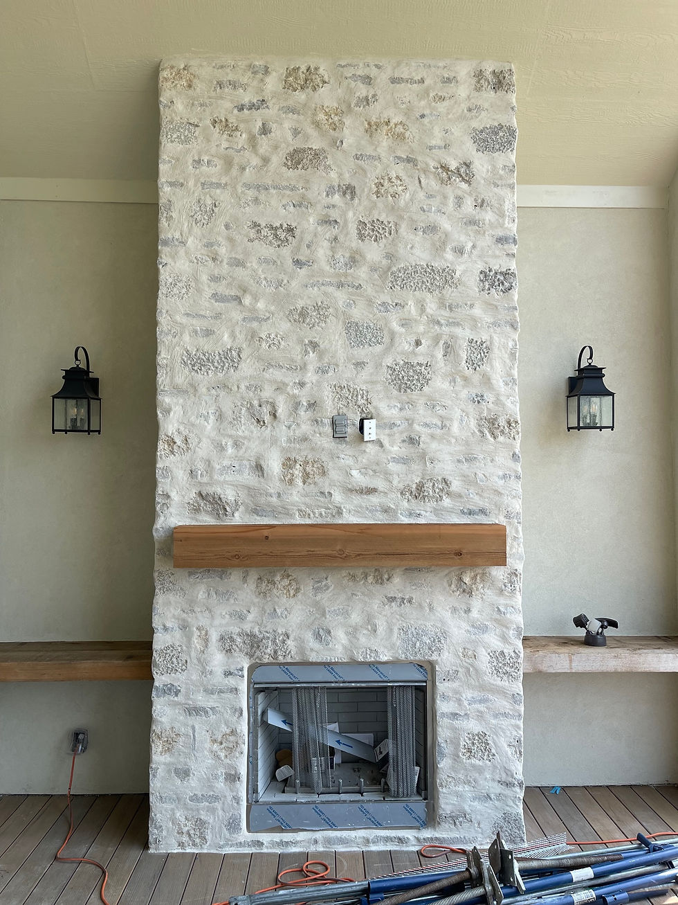 OVERGROUTED STONE
