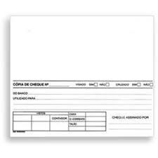 COPIA CHEQUE 100FLS BRANCO